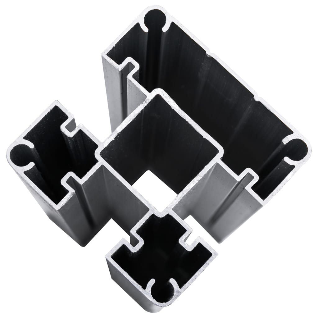 8720286194690_g_en_hd_7 vidaXL Fence Panel WPC 175x186 cm Black - Image 8