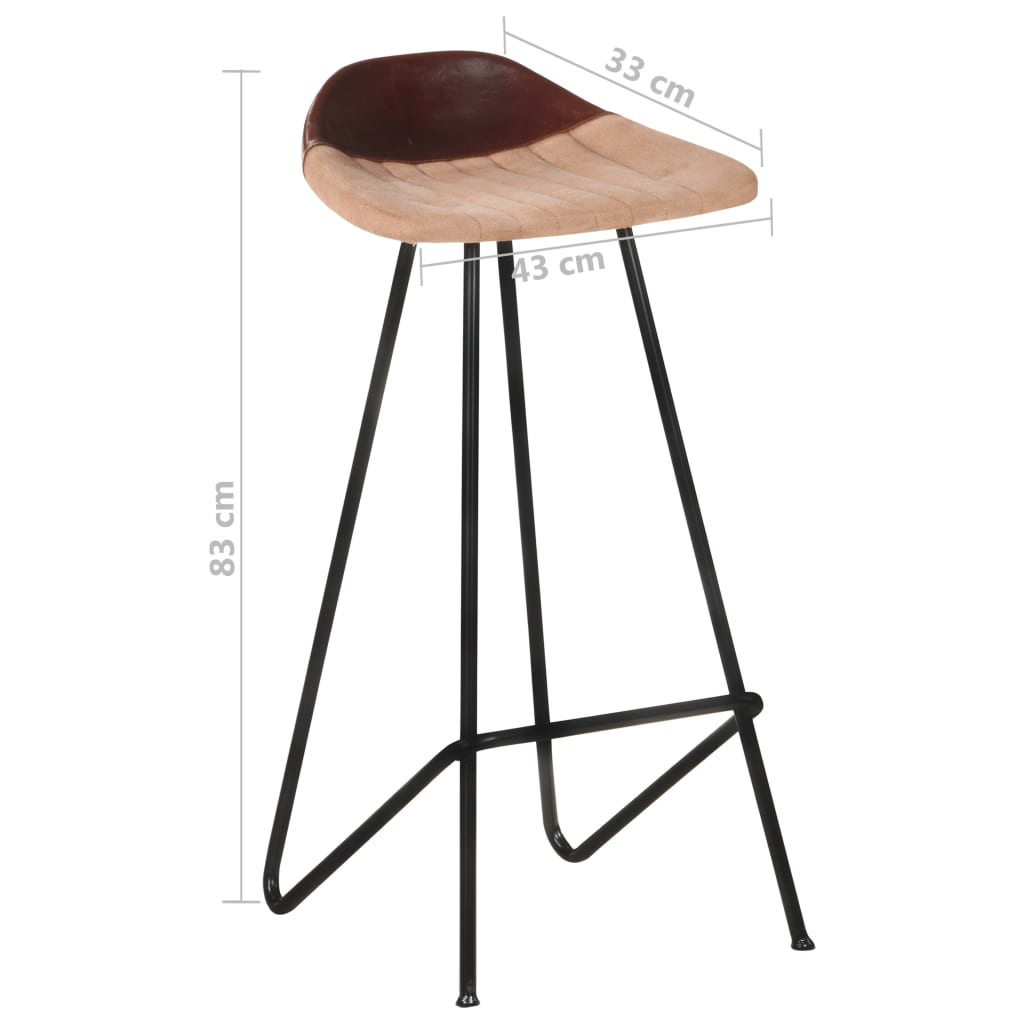 8720286200919_g_en_hd_10 vidaXL Bar Stools 2 pcs Brown Real Leather - Image 11