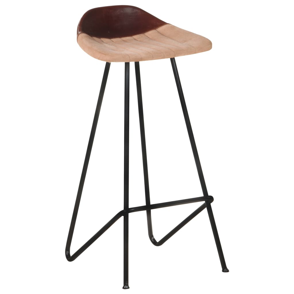 8720286200926_g_en_hd_1 vidaXL Bar Stools 4 pcs Brown Real Leather - Image 2