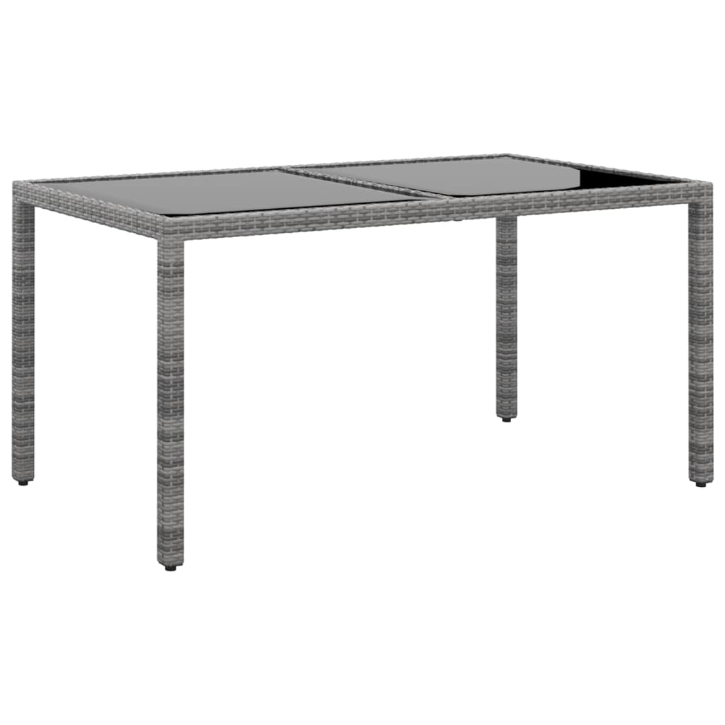 8720286203491_g_en_hd_3 vidaXL 5 Piece Garden Dining Set Poly Rattan Grey - Image 5
