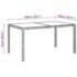 vidaXL 5 Piece Garden Dining Set Poly Rattan Grey - Image 8