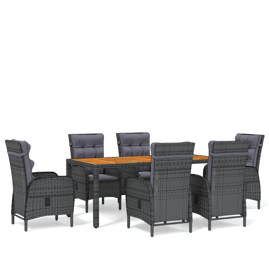 8720286203545_a_en_hd_1 vidaXL 7 Piece Garden Dining Set Poly Rattan Grey - Image 2