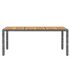 vidaXL 9 Piece Garden Dining Set Poly Rattan Grey - Image 6