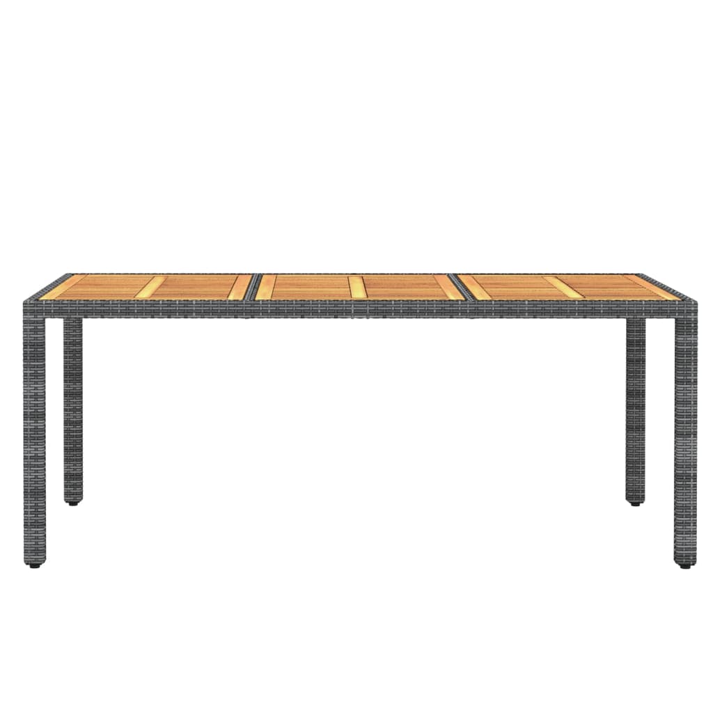 8720286203569_g_en_hd_4 vidaXL 9 Piece Garden Dining Set Poly Rattan Grey - Image 6