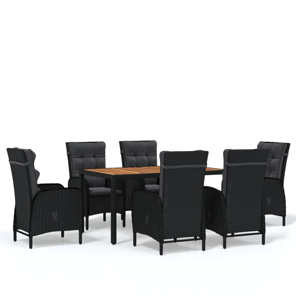 8720286203644_a_en_hd_1 vidaXL 7 Piece Garden Dining Set Poly Rattan Black - Image 2
