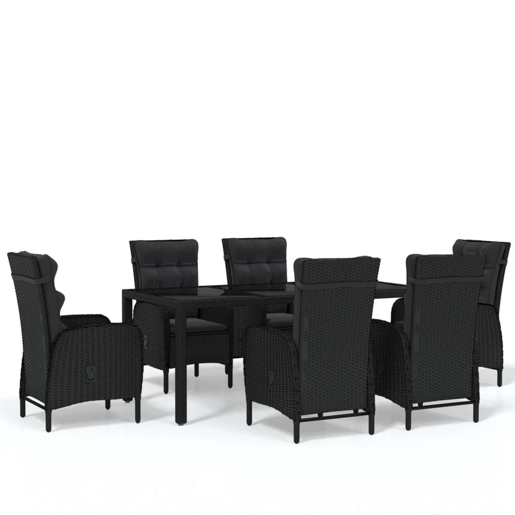 8720286203651_a_en_hd_1 vidaXL 7 Piece Garden Dining Set Poly Rattan Black - Image 2