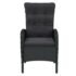 vidaXL 7 Piece Garden Dining Set Poly Rattan Black - Image 4