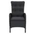 vidaXL 9 Piece Garden Dining Set Poly Rattan Black - Image 3