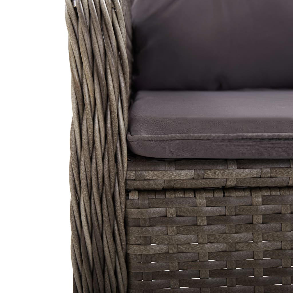 8720286203934_g_en_hd_5 vidaXL 3 Piece Garden Bistro Set Poly Rattan Grey - Image 7
