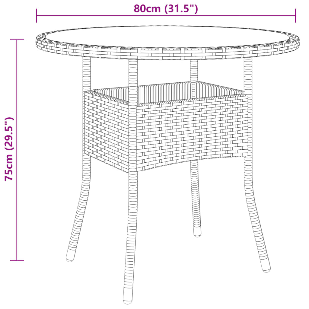 8720286203958_g_en_hd_7 vidaXL 3 Piece Garden Bistro Set Poly Rattan Black - Image 9