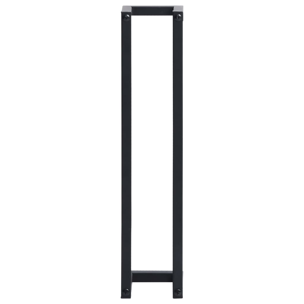 8720286204382_g_en_hd_1 vidaXL Towel Rack Black 12.5x12.5x60 cm Iron - Image 3