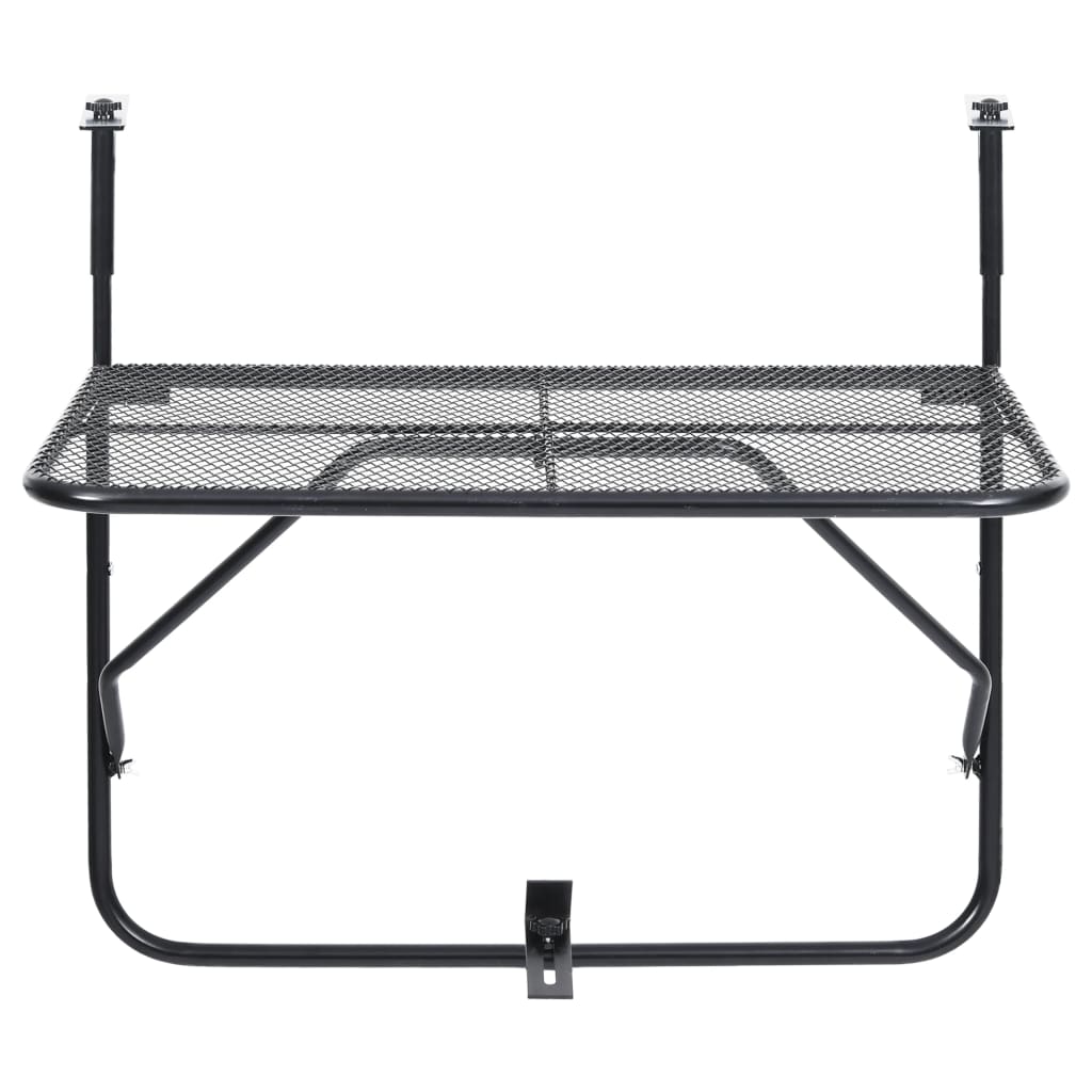 8720286204436_g_en_hd_2 vidaXL Balcony Table Black 60x40 cm Steel - Image 4