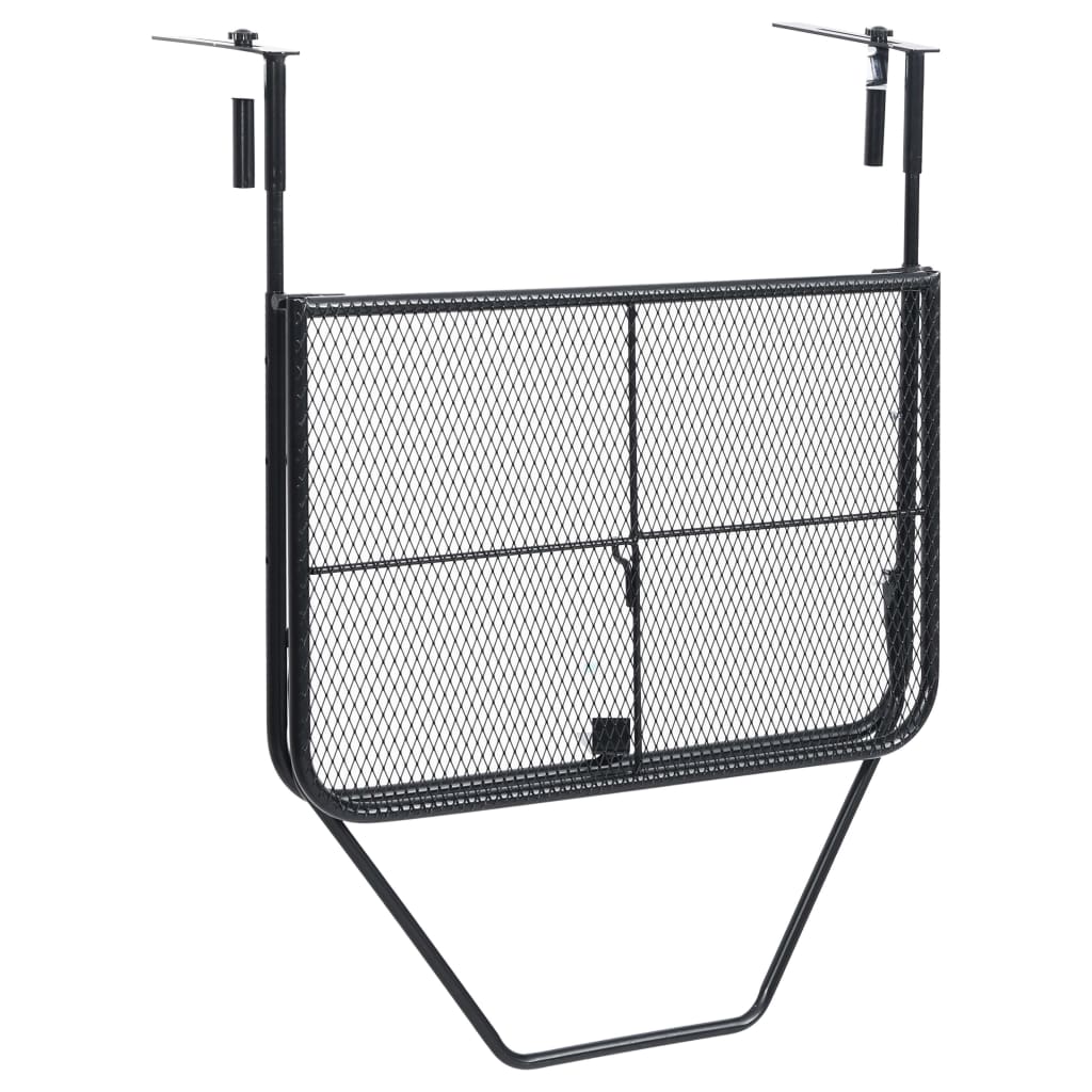 8720286204436_g_en_hd_4 vidaXL Balcony Table Black 60x40 cm Steel - Image 6