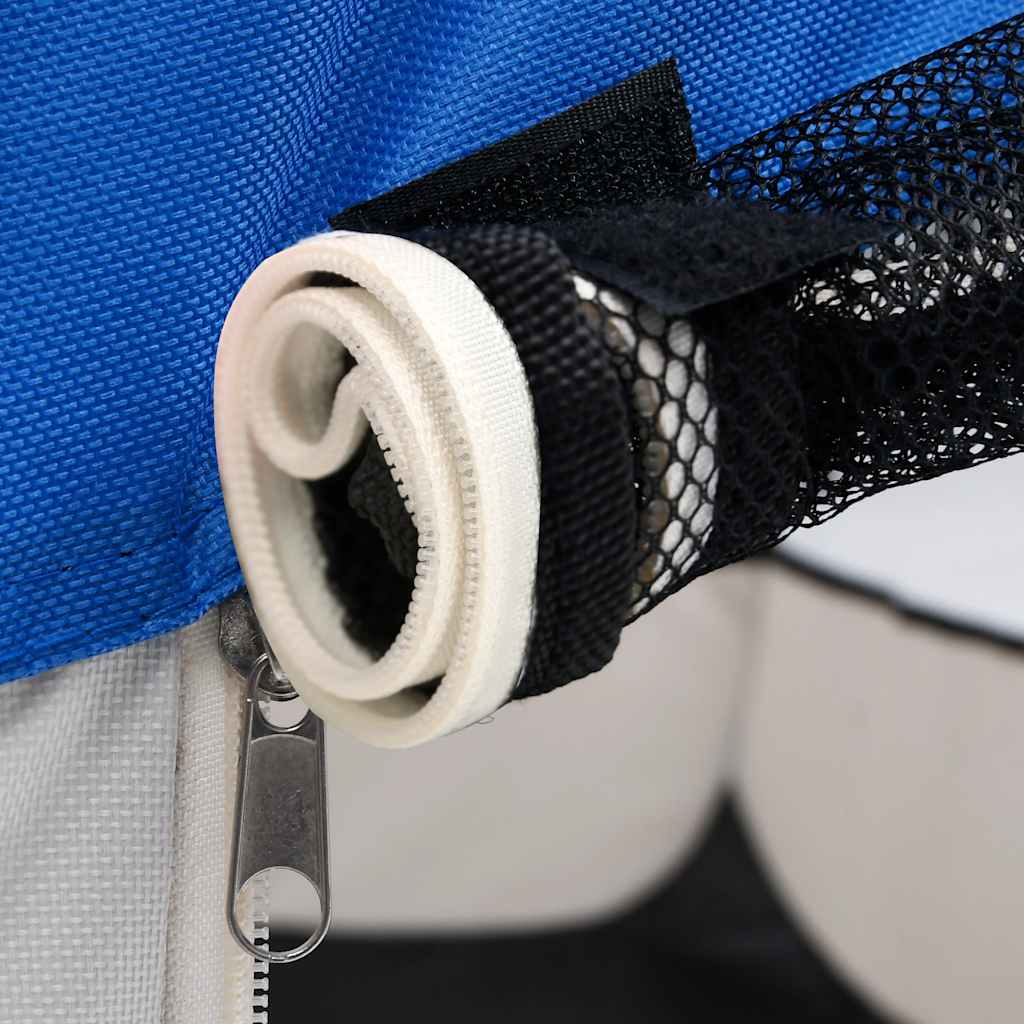8720286204900_g_en_hd_3 vidaXL Foldable Dog Playpen with Carrying Bag Blue 90x90x58 cm - Image 5