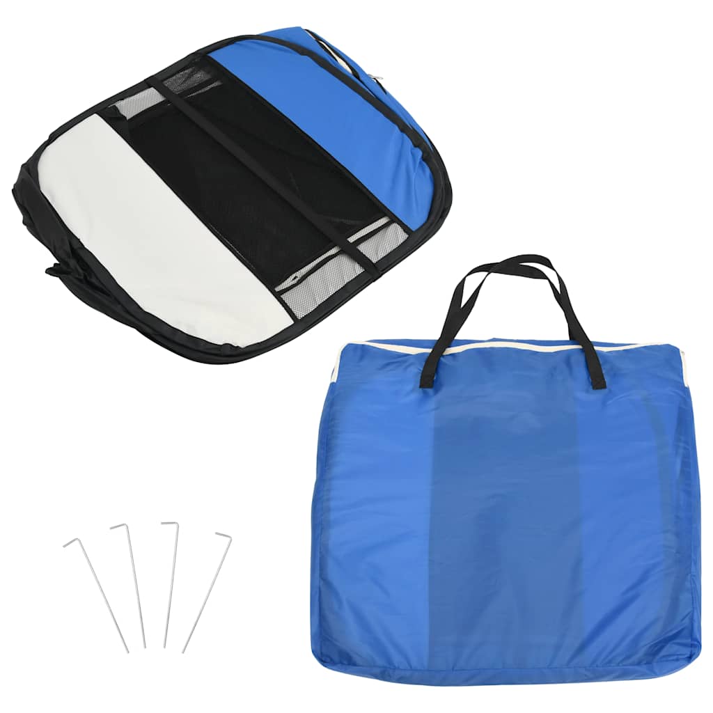 8720286204900_g_en_hd_8 vidaXL Foldable Dog Playpen with Carrying Bag Blue 90x90x58 cm - Image 10