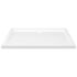 vidaXL Rectangular ABS Shower Base Tray White 70x100 cm - Image 4