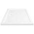 vidaXL Rectangular ABS Shower Base Tray White 70x100 cm - Image 5