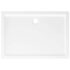 vidaXL Rectangular ABS Shower Base Tray White 70x100 cm - Image 6