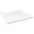 vidaXL Square ABS Shower Base Tray White 80x80 cm - Image 2