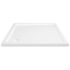 vidaXL Square ABS Shower Base Tray White 80x80 cm - Image 5