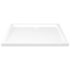 vidaXL Rectangular ABS Shower Base Tray White 80x90 cm - Image 4
