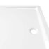 vidaXL Rectangular ABS Shower Base Tray White 80x110 cm - Image 7