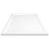 vidaXL Rectangular ABS Shower Base Tray White 80x120 cm - Image 6
