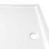vidaXL Rectangular ABS Shower Base Tray White 80x120 cm - Image 7