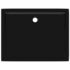 vidaXL Rectangular ABS Shower Base Tray Black 70x90 cm - Image 6