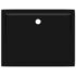 vidaXL Rectangular ABS Shower Base Tray Black 80x100 cm - Image 6