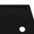 vidaXL Rectangular ABS Shower Base Tray Black 80x100 cm - Image 7