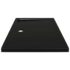 vidaXL Rectangular ABS Shower Base Tray Black 70x100 cm - Image 5
