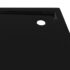 vidaXL Square ABS Shower Base Tray Black 80x80 cm - Image 7