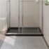 vidaXL Rectangular ABS Shower Base Tray Black 80x120 cm - Image 3