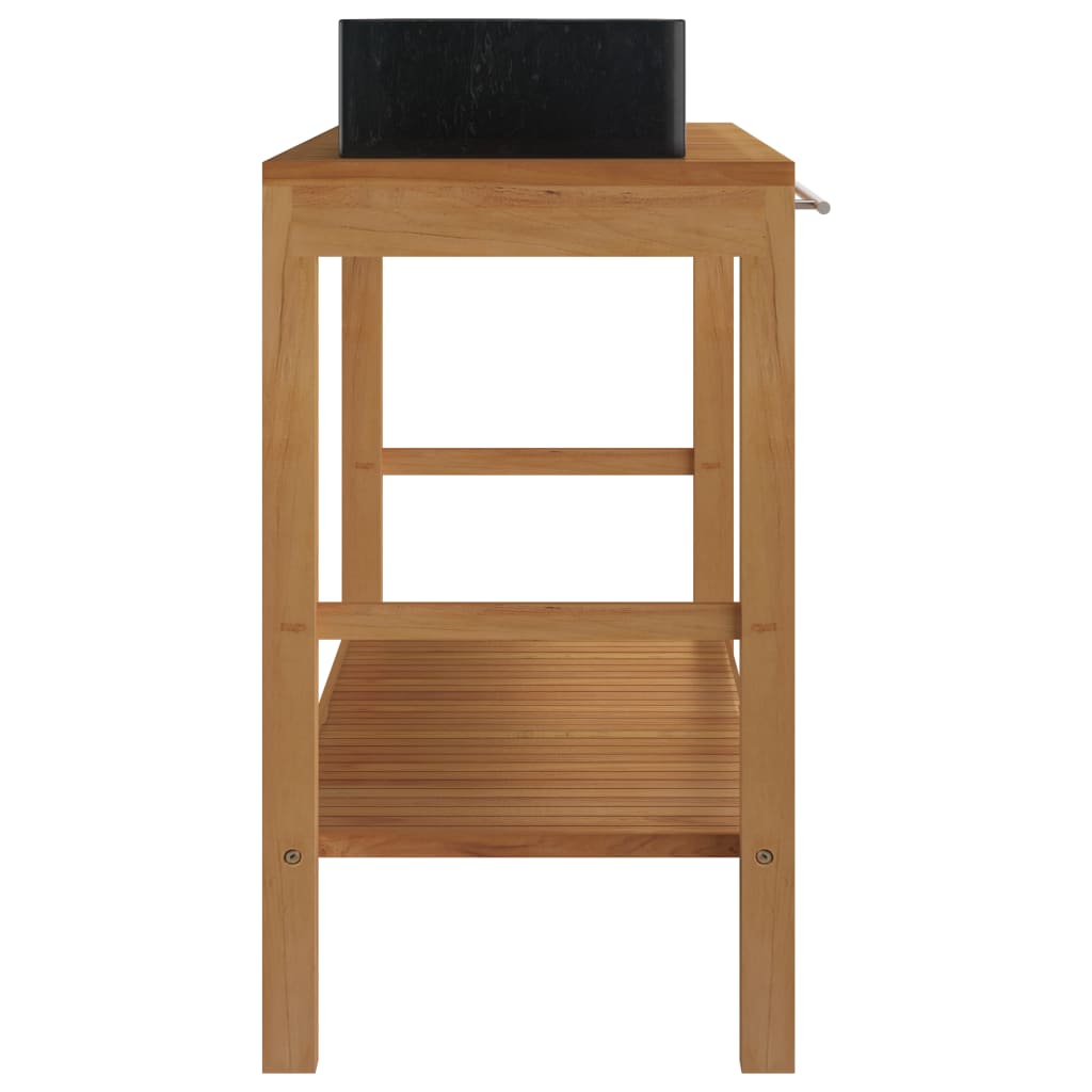 8720286206379_g_en_hd_2 vidaXL Bathroom Vanity Cabinet Solid Wood Teak with Sinks Marble Black - Image 4