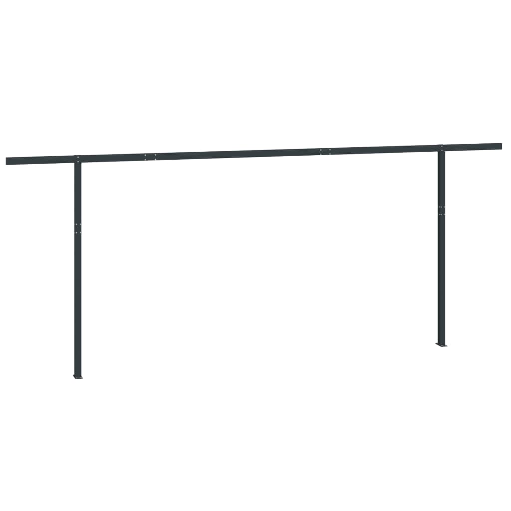 8720286207277_a_en_hd_1 vidaXL Awning Post Set Anthracite 600x245 cm Iron - Image 2