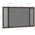 vidaXL Extendable Insect Screen for Windows Brown (75-143)x50 cm - Image 11