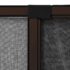 vidaXL Extendable Insect Screen for Windows Brown (75-143)x50 cm - Image 8