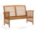 vidaXL 5 Piece Garden Lounge Set Solid Acacia Wood - Image 10