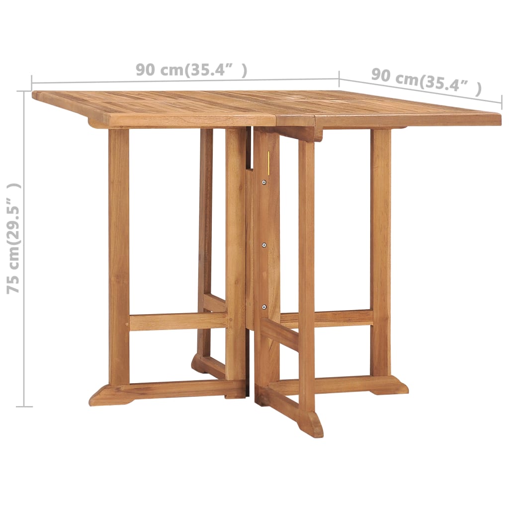 8720286208502_g_en_hd_6 vidaXL Folding Garden Dining Table 90x90x75 cm Solid Teak Wood - Image 7