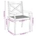 vidaXL 5 Piece Garden Dining Set Solid Wood Acacia - Image 12