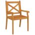 vidaXL 3 Piece Garden Dining Set Solid Wood Acacia - Image 8