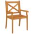 vidaXL 5 Piece Garden Dining Set Solid Wood Acacia - Image 8