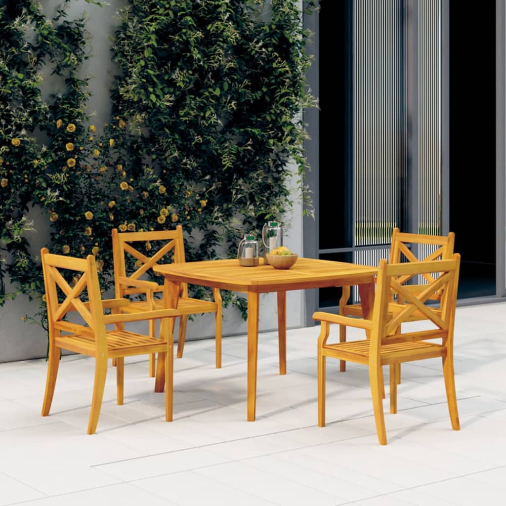 8720286209141_m_en_hd_1 vidaXL 5 Piece Garden Dining Set Solid Wood Acacia - Image 1