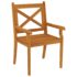vidaXL 5 Piece Garden Dining Set Solid Wood Acacia - Image 8