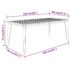 vidaXL 5 Piece Garden Dining Set Solid Wood Acacia - Image 9