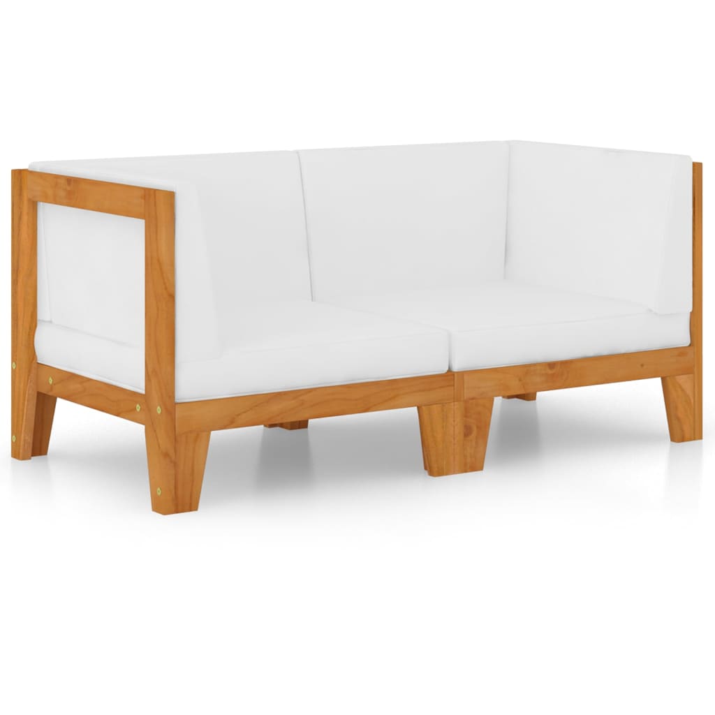 8720286209806_a_en_hd_1 vidaXL 2-Seater Sofa with Cream White Cushions Solid Acacia Wood - Image 2