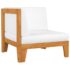 vidaXL 10 Piece Garden Lounge Set with Cushions Solid Acacia Wood - Image 4