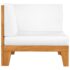 vidaXL 10 Piece Garden Lounge Set with Cushions Solid Acacia Wood - Image 5