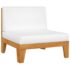vidaXL 10 Piece Garden Lounge Set with Cushions Solid Acacia Wood - Image 6